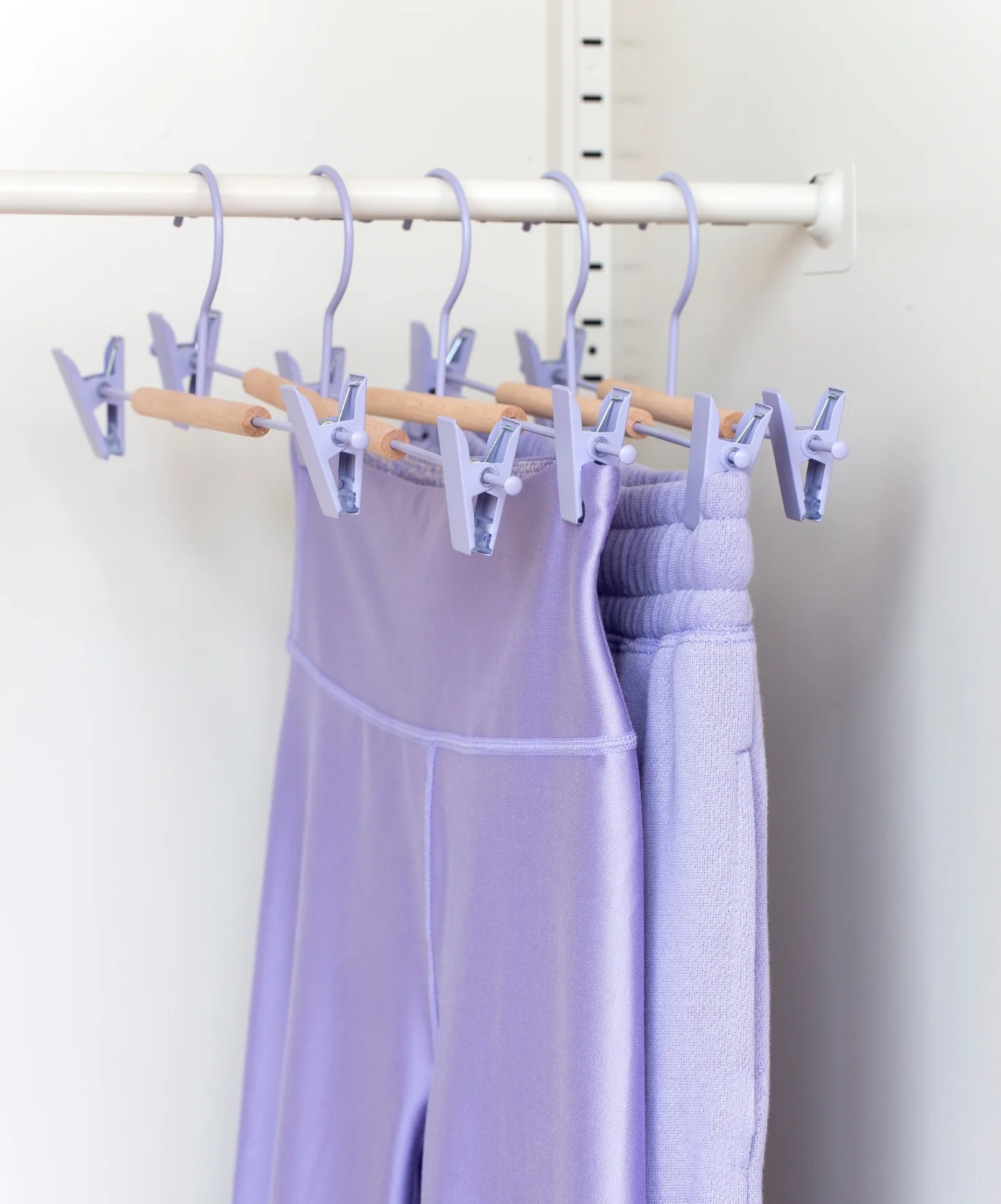 Adult Clip Hangers in Lilac - Image 2