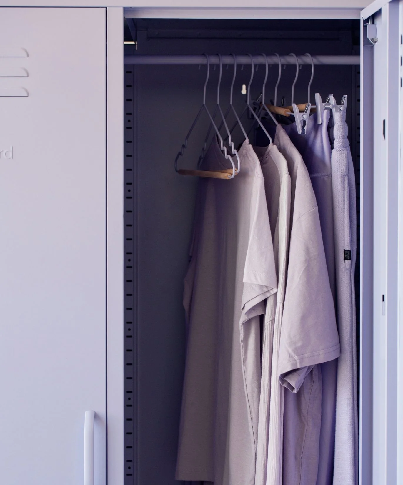 Adult Clip Hangers in Lilac - Image 3