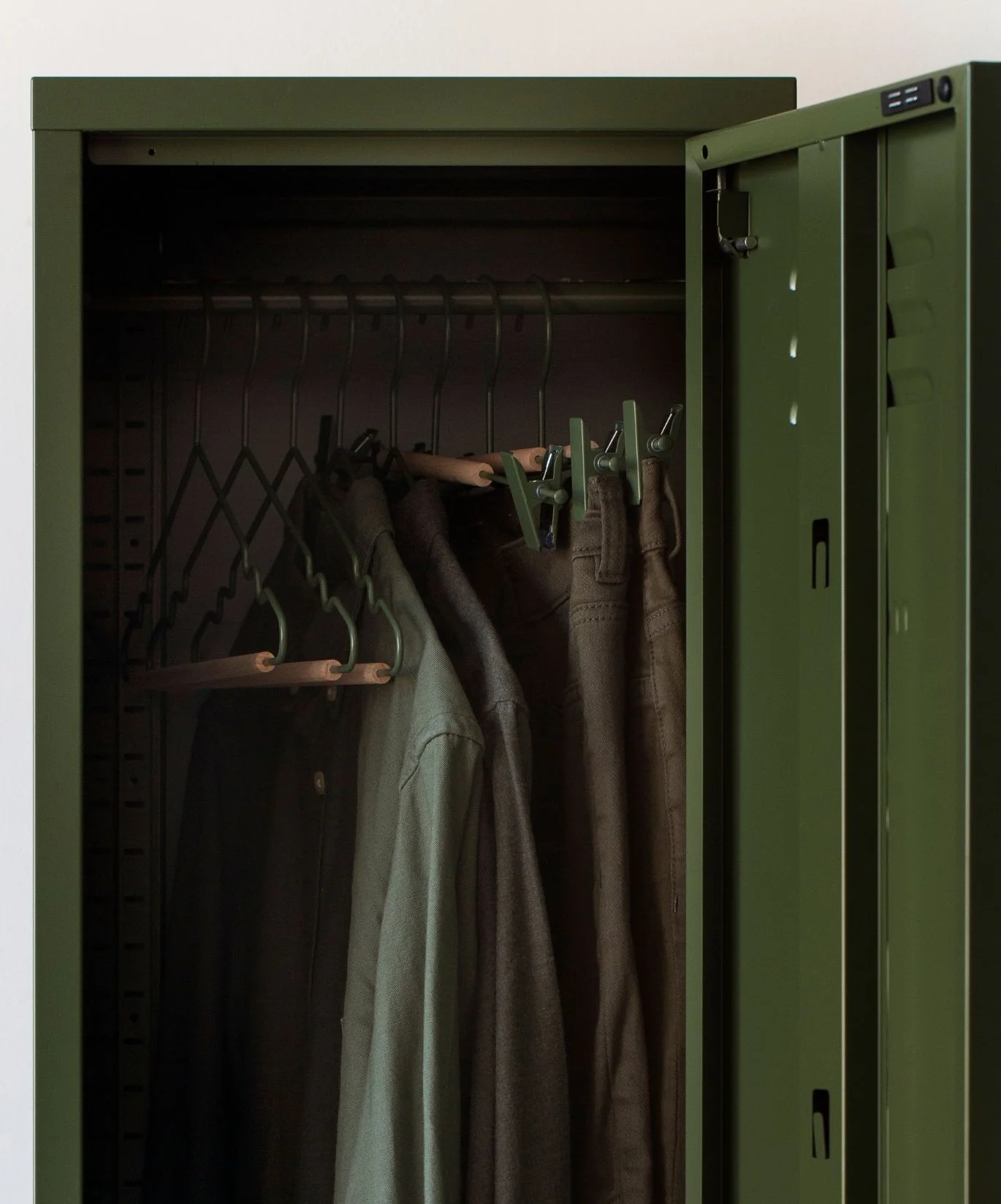 Adult Clip Hangers in Olive - Image 3