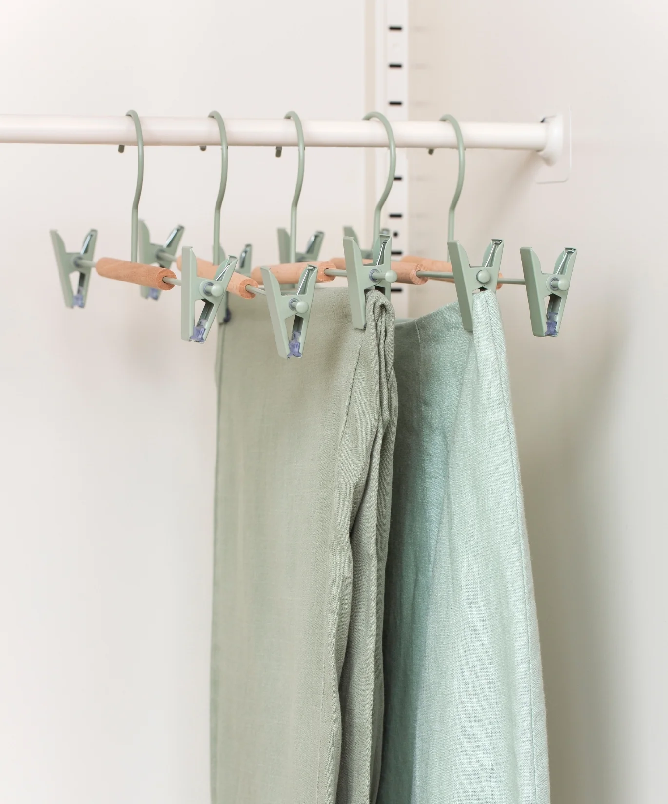 Adult Clip Hangers in Sage - Image 2