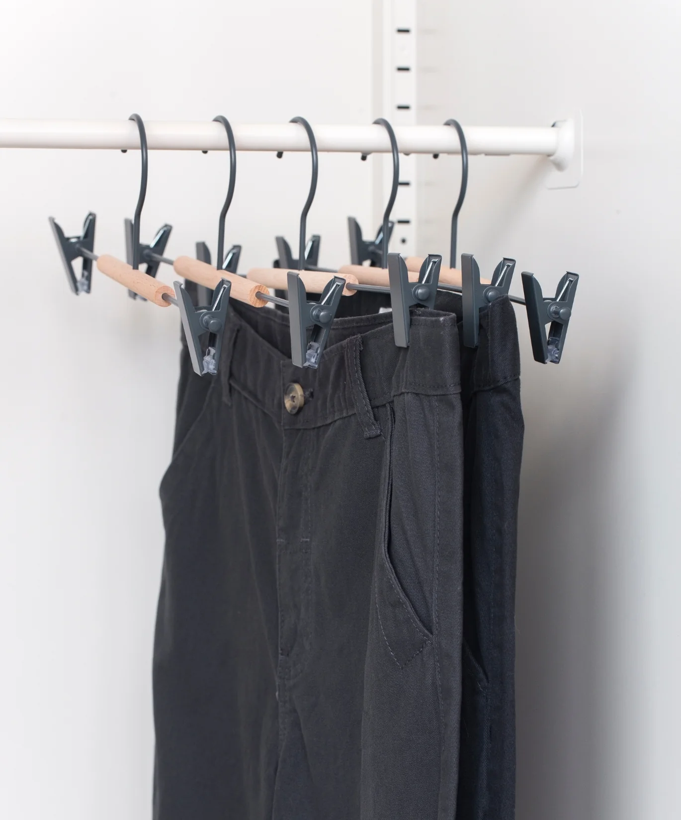 Adult Clip Hangers in Slate - Image 2