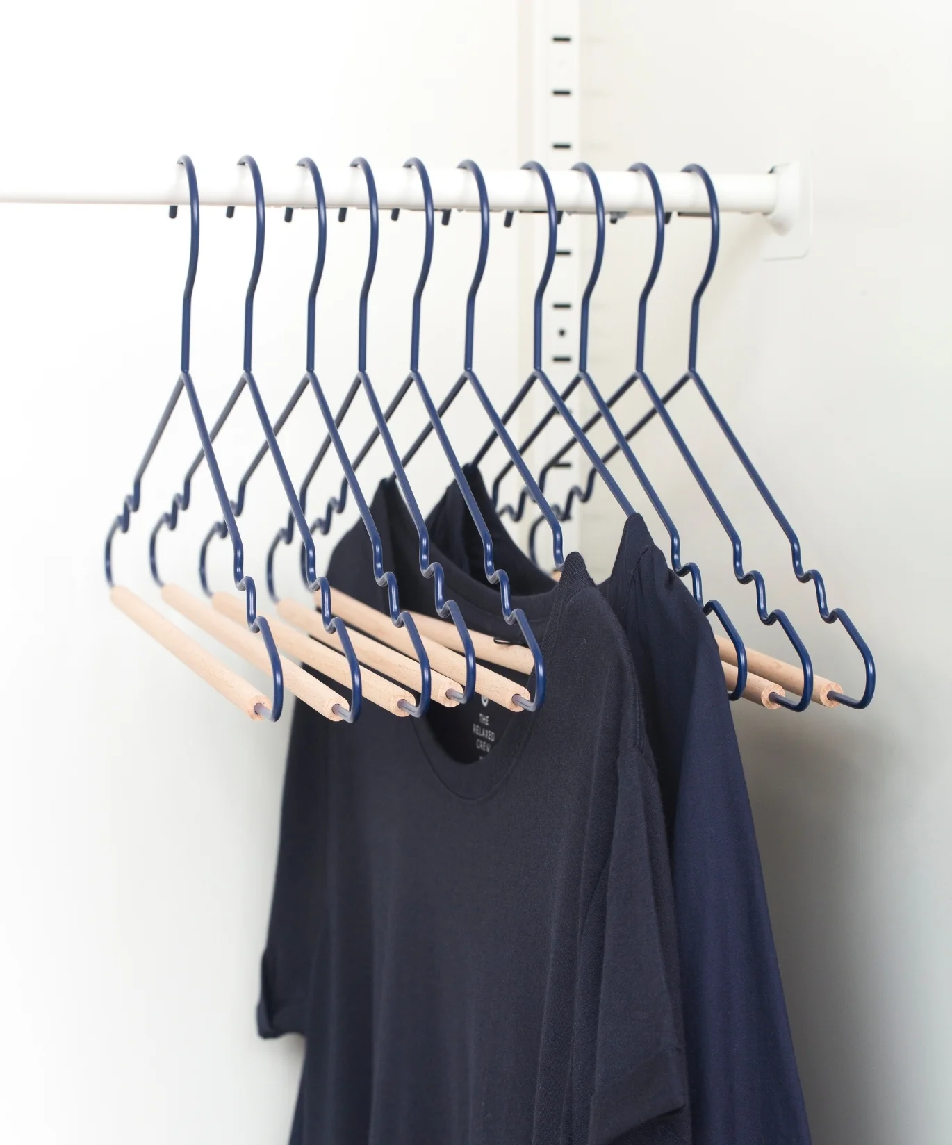 Adult Top Hangers in Navy - Image 2