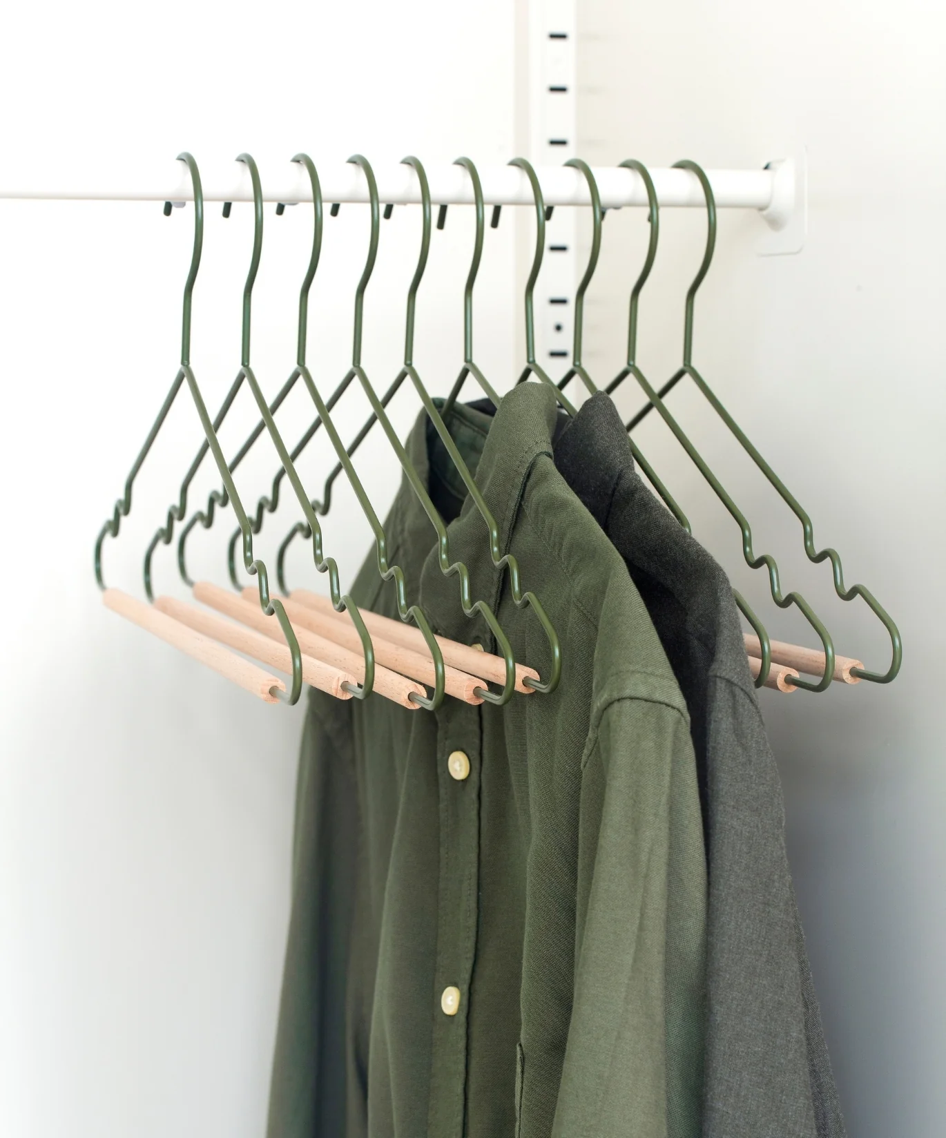 Adult Top Hangers in Olive - Image 2