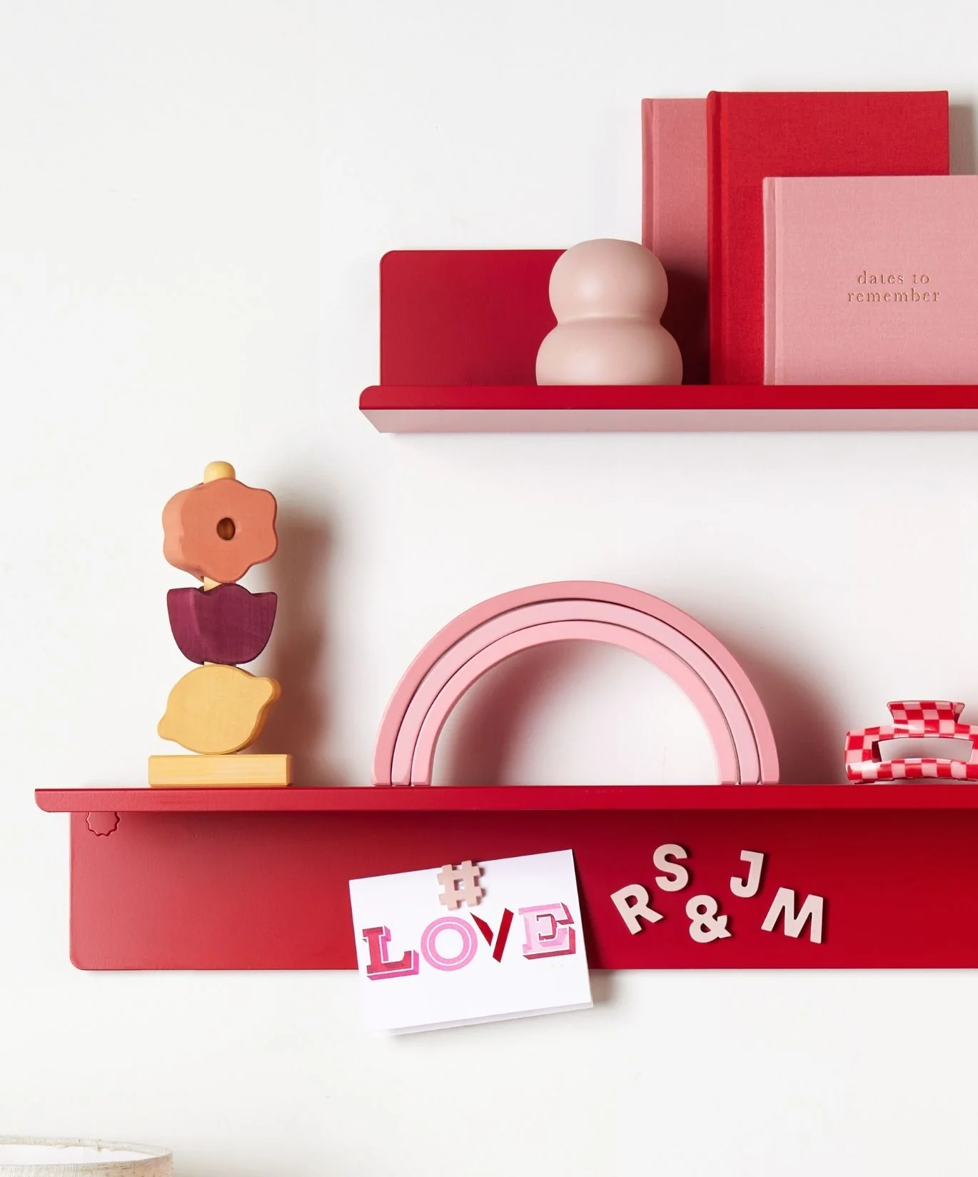 Alphabet Magnets in Blush - Image 5