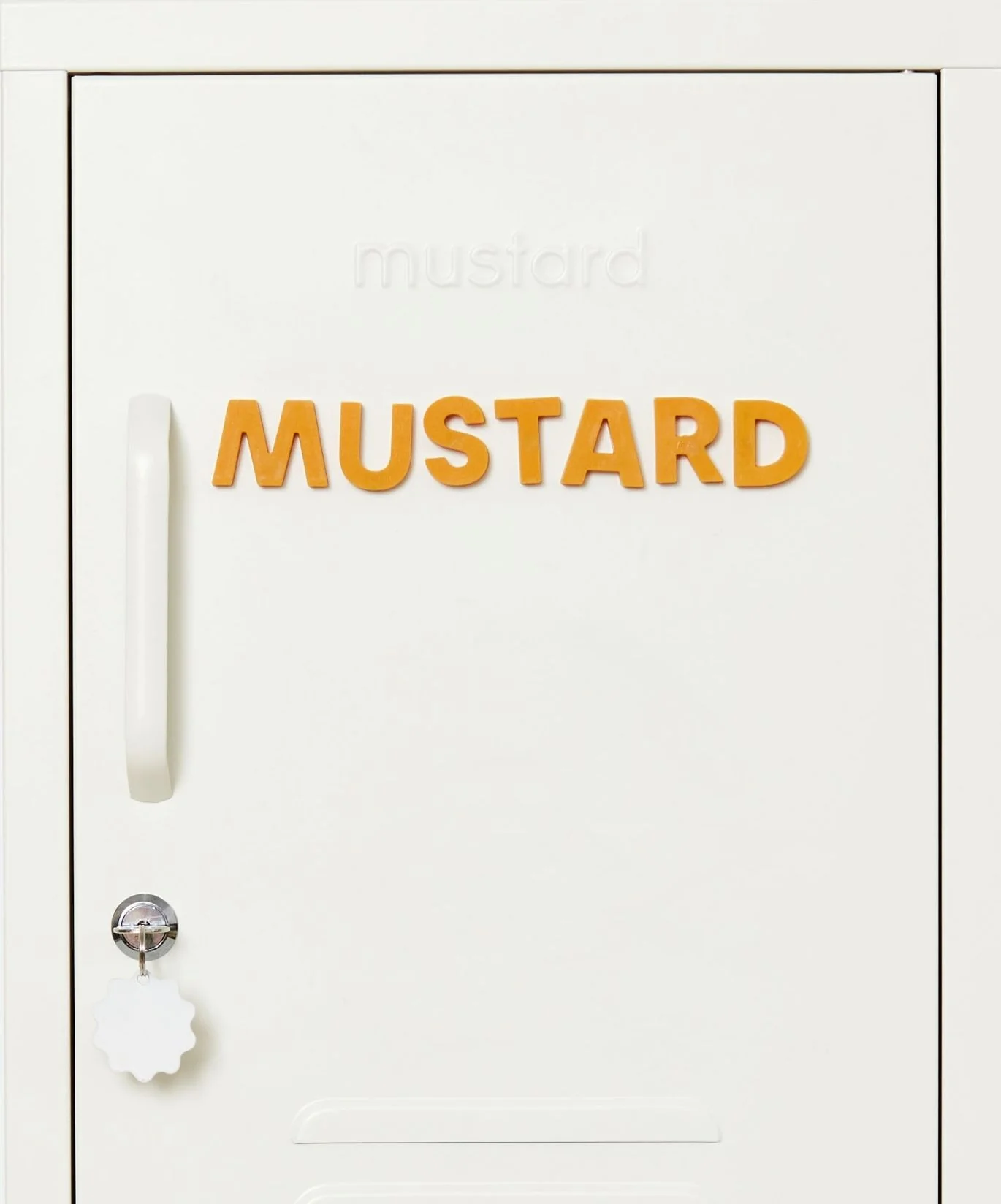Alphabet Magnets in Mustard - Image 3