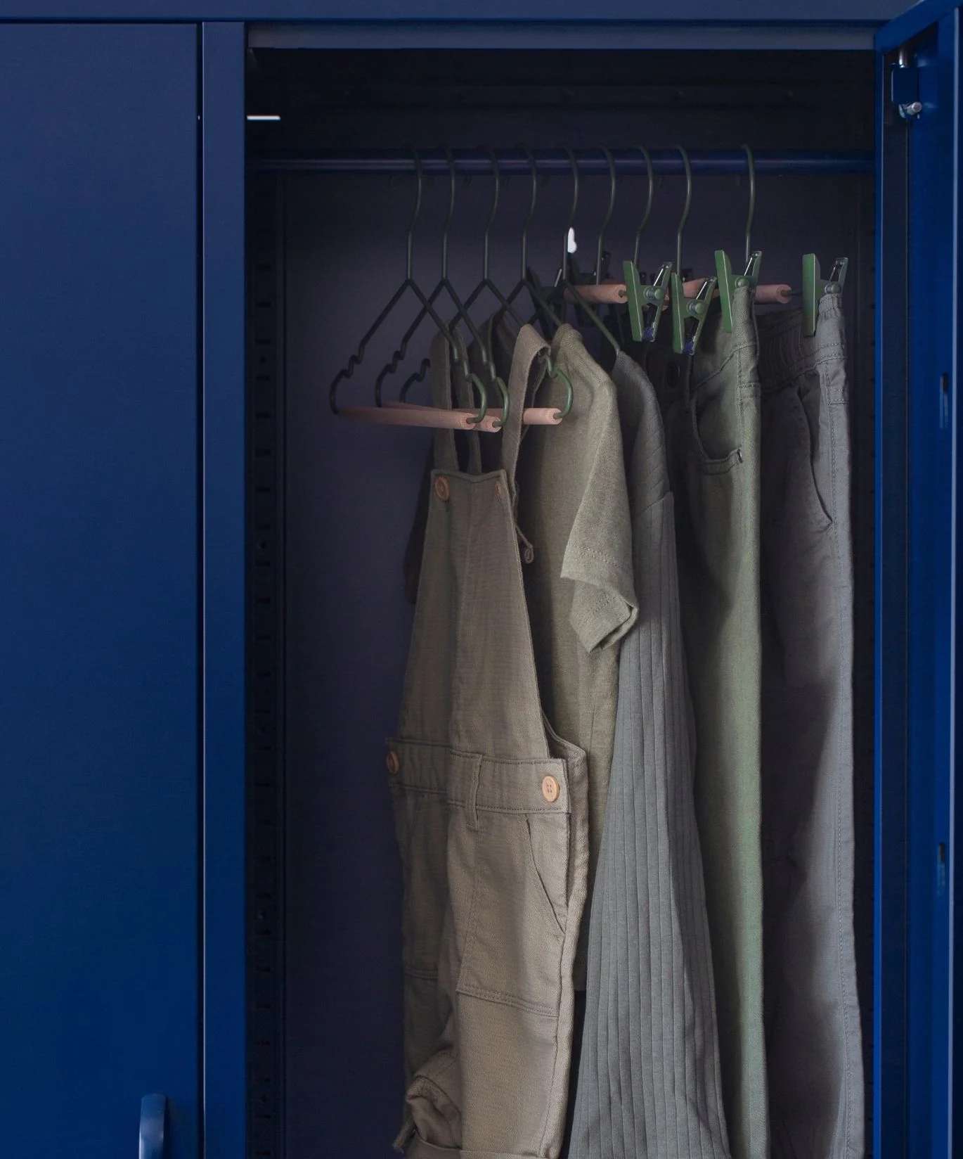 Kids Top Hangers in Olive - Image 3