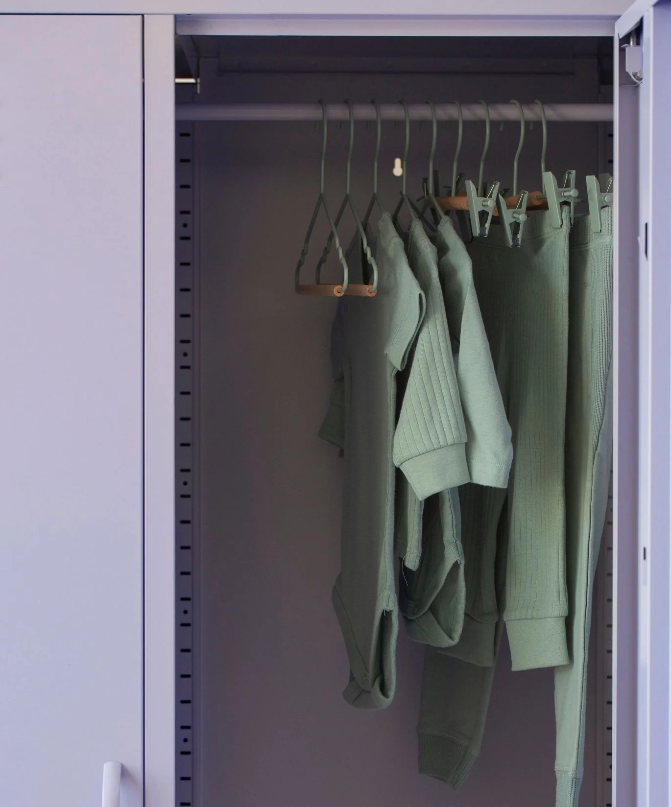 Kids Top Hangers in Sage - Image 3