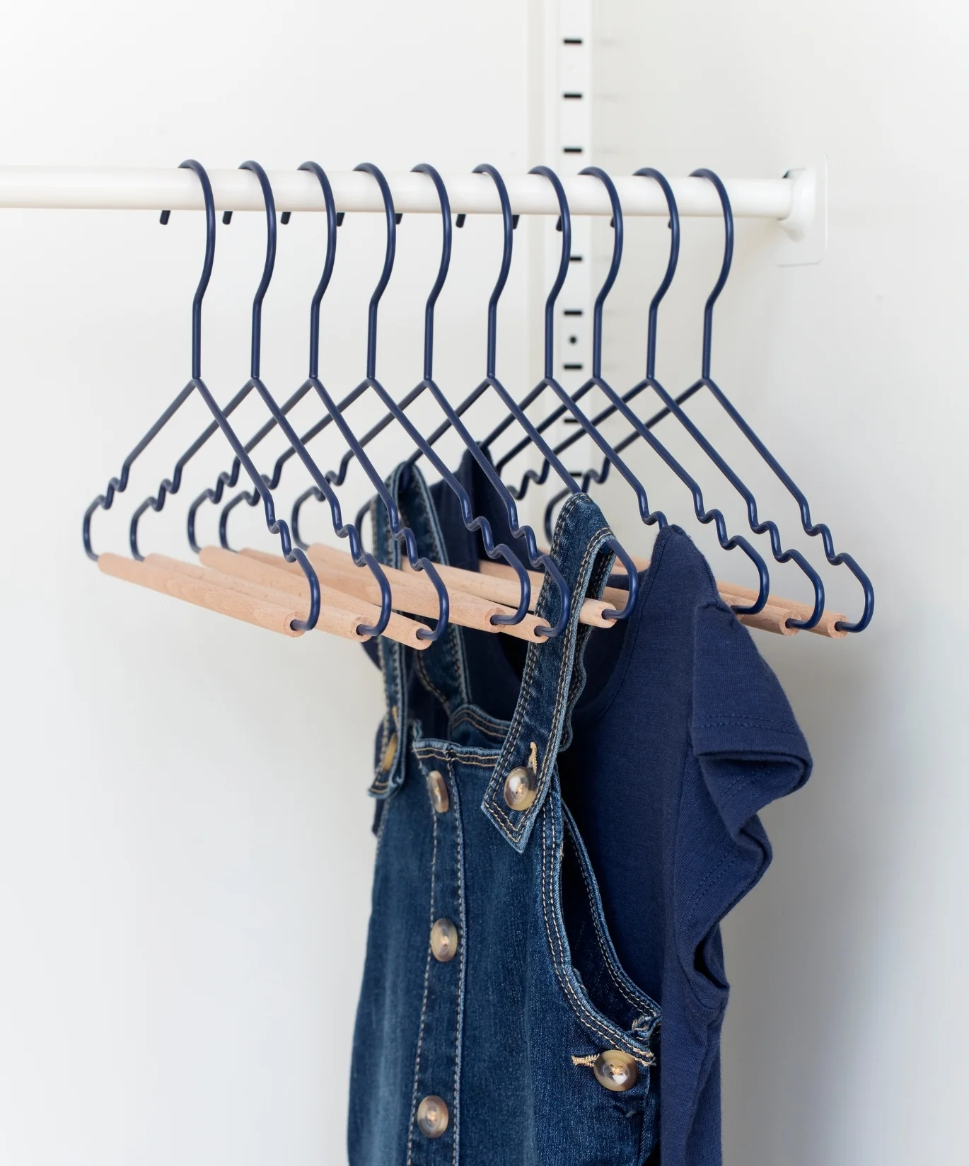 Kids Top Hangers in Navy - Image 2