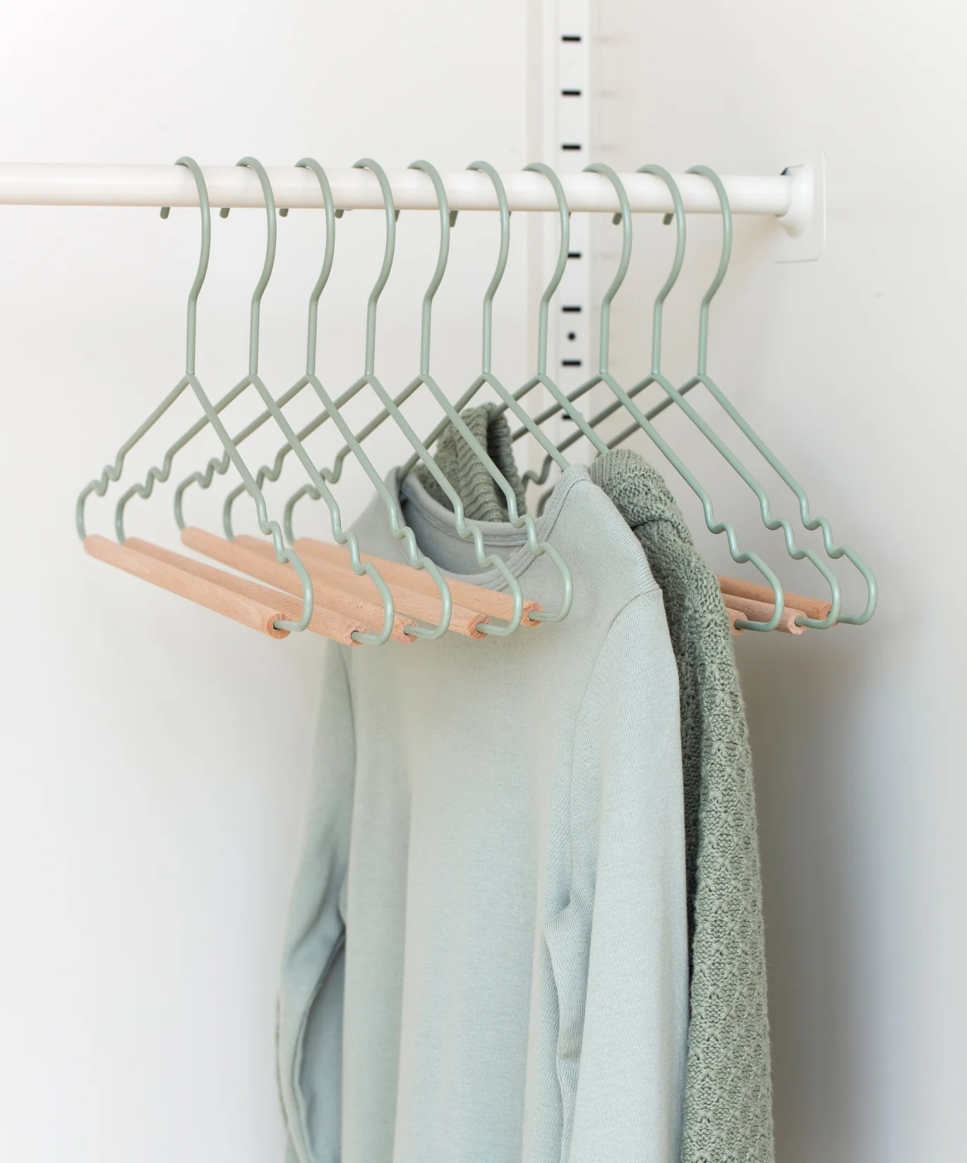 Kids Top Hangers in Sage - Image 2