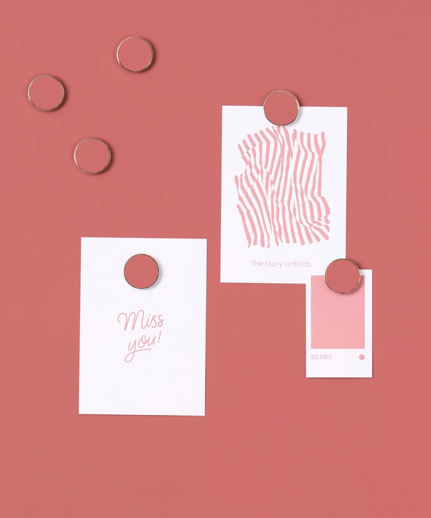 The Buttons in Berry - Image 3