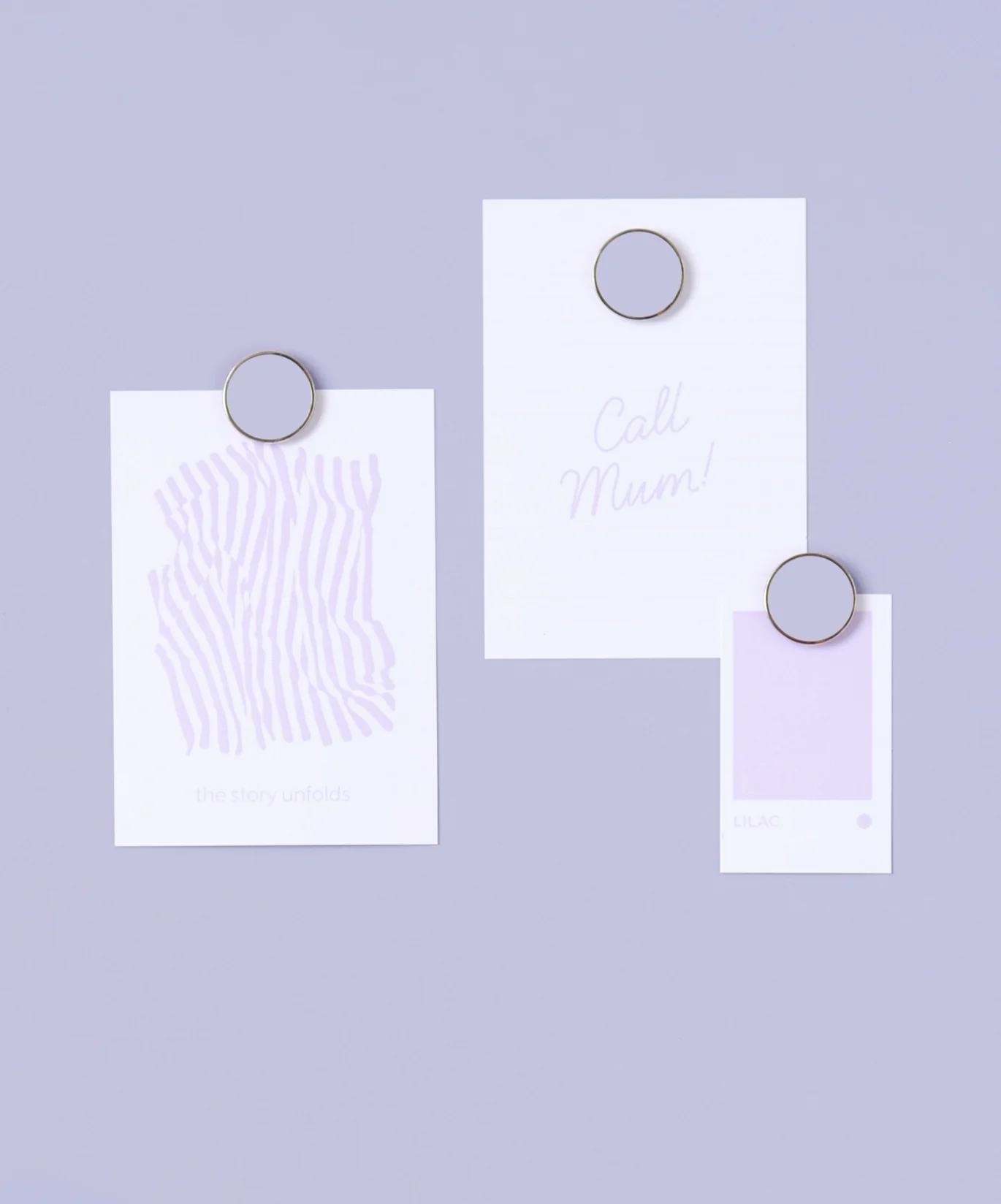 The Buttons in Lilac - Image 3
