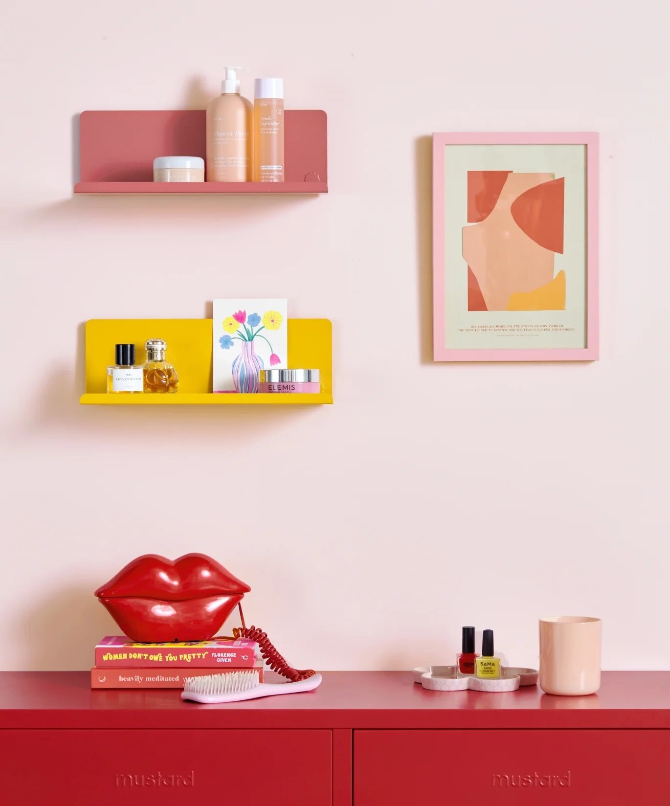 The Ledge in Berry - Small - Image 7