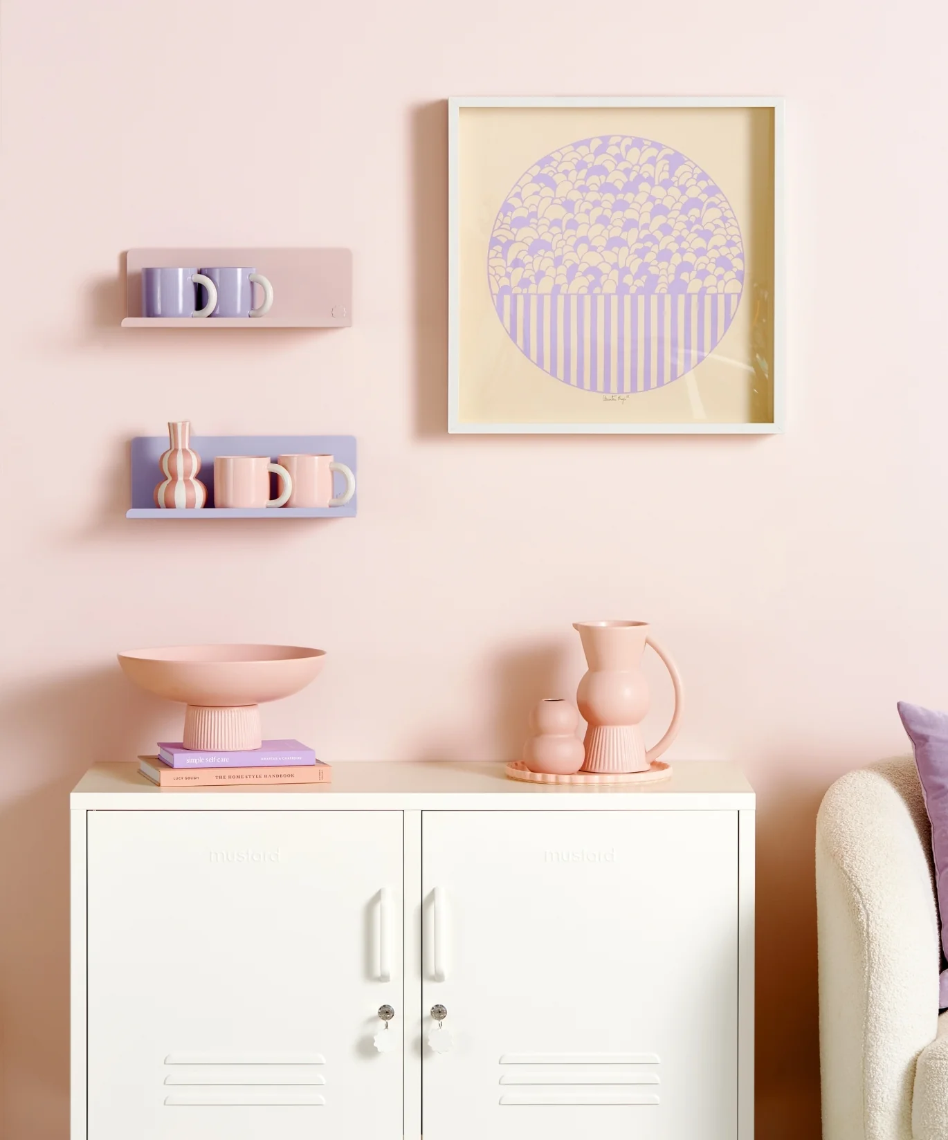 The Ledge in Blush - Small - Image 7