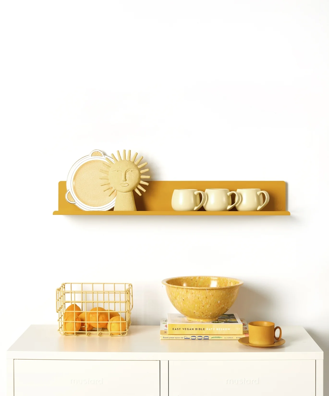 The Ledge in Mustard - Large - Image 3