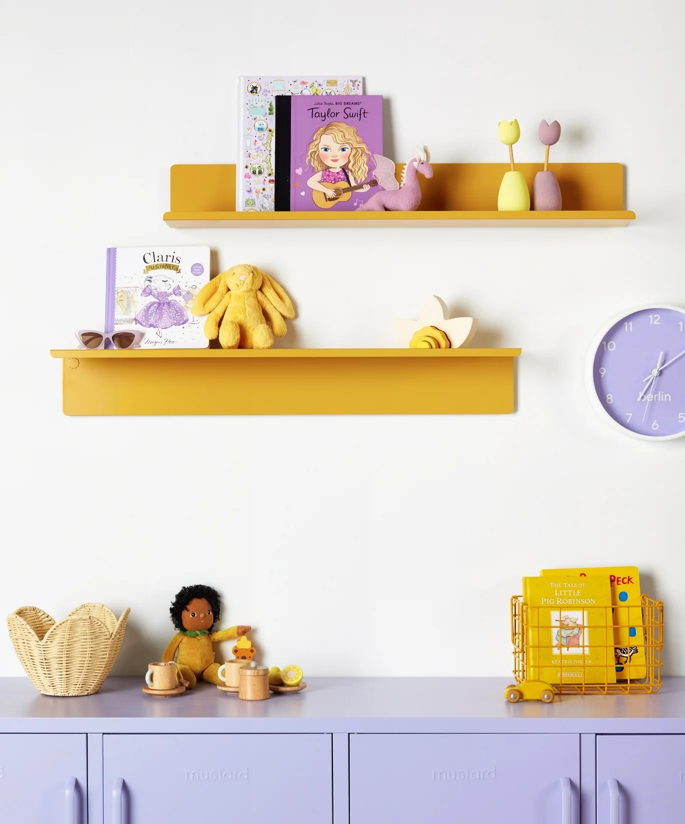 The Ledge in Mustard - Large - Image 5