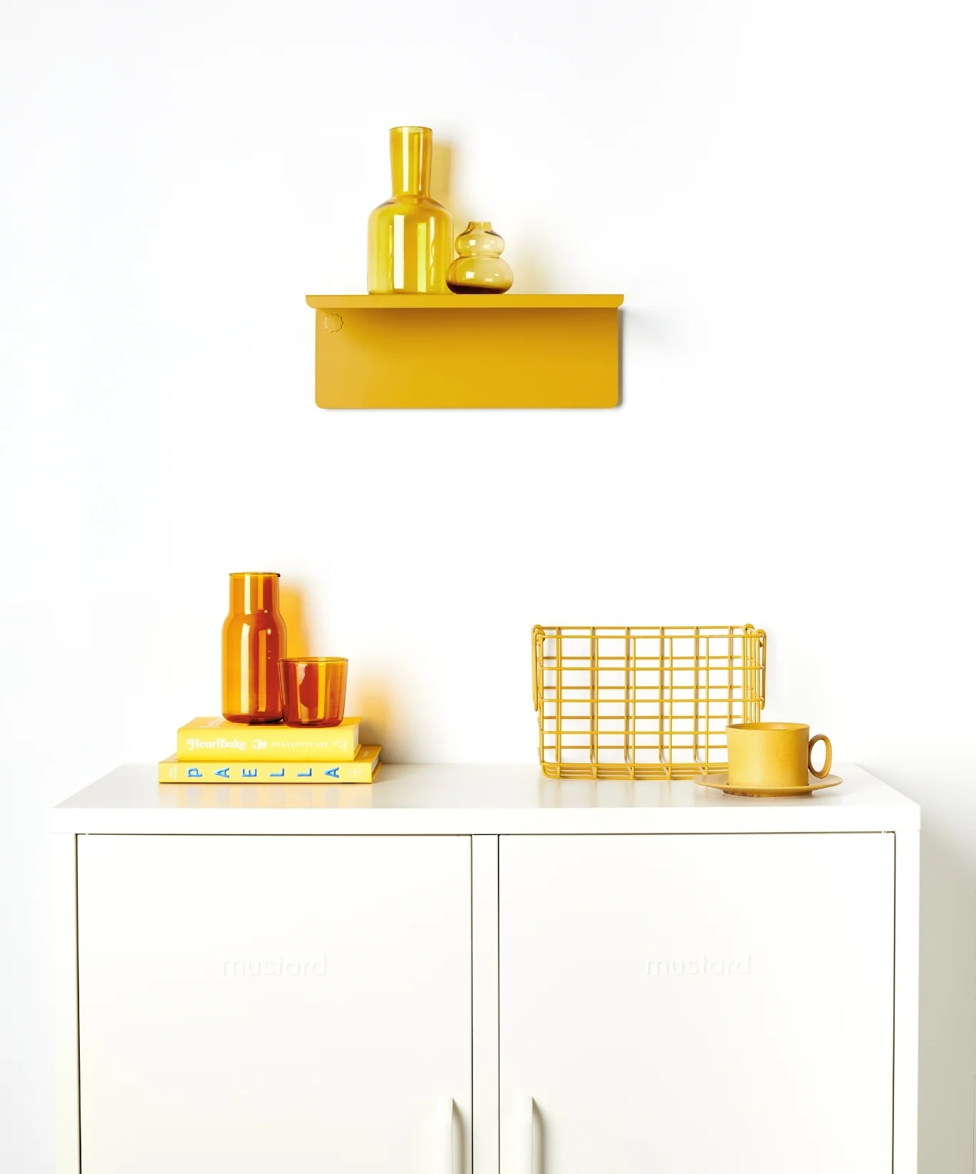 The Ledge in Mustard - Small - Image 5