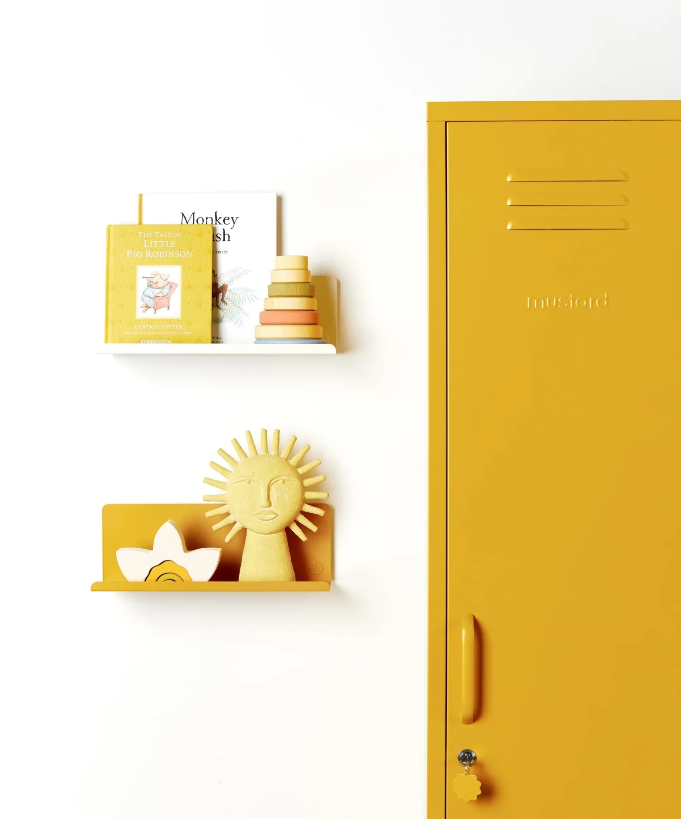 The Ledge in Mustard - Small - Image 8