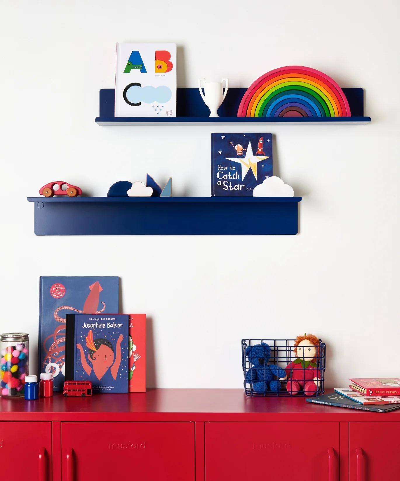 The Ledge in Navy - Large - Image 5