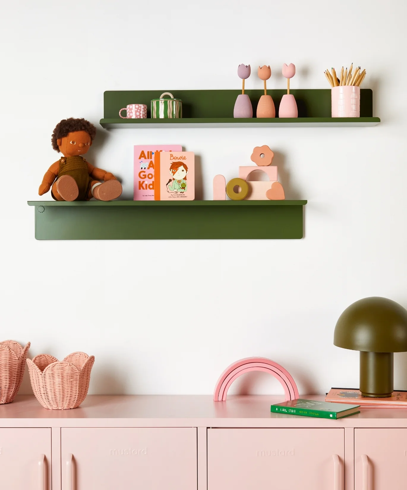 The Ledge in Olive - Large - Image 5